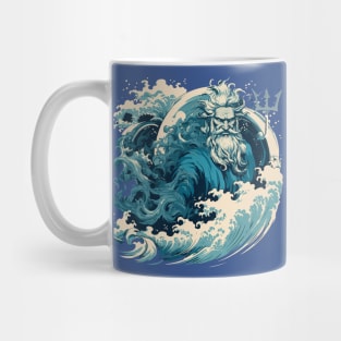 Poseidon Greek God of the Sea. Poseidon art Mug